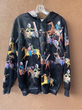 Lauren Good Day Ledger Horse Hoodie